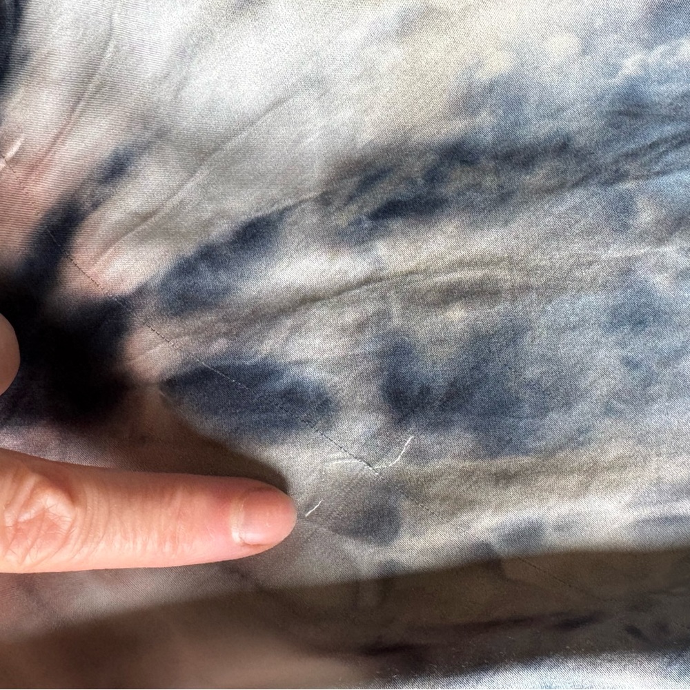 Young, Fabulous & Broke Feleity Skirt Tie-Dye Satin Midi Skirt (S) - Picture 7 of 8